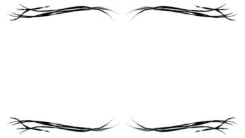 Line abstract border frame vector