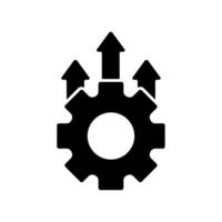 Icon a performance isolated against a clean background. vector