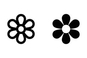 Flower icon. sign for mobile concept and web design. illustration vector
