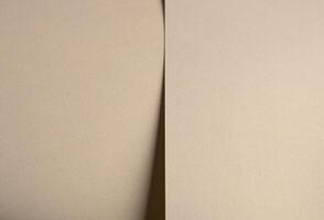Paper background with matte texture. Smooth golden beige surface in soft pastel hue, grainy photo