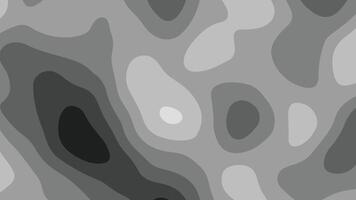 Grayscale Topographic Map Background. Abstract Contour Layer Terrain Pattern vector