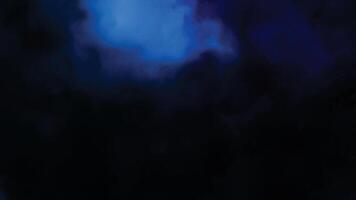Deep Blue Fog Texture Background. Abstract Night Smoke Design vector