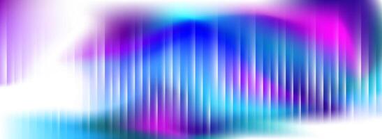 Futuristic glass gradient background with holographic glow and iridescent texture. Abstract design featuring seamless prism waves, neon blur, and ribbed reflections for poster or wallpaper use. vector