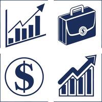 Creative Business Icons for Strategy vector
