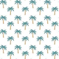 Palm tree pattern illustration background design vector