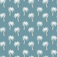 Palm tree pattern seamless vector