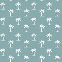 Palm tree pattern seamless illustration vector