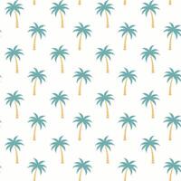 Palm tree pattern vector
