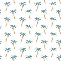 Palm tree pattern background vector