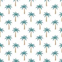 Palm tree pattern illustration background vector