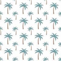 Palm tree pattern seamless background design modern vector