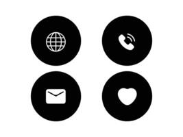 Professional Web Icons for Developers vector