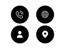 Collection of Web and App Icons vector