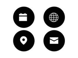 Essential Web Icon Set for Digital Interfaces vector