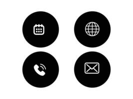 All-in-One Web Symbol Icon Set vector