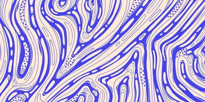 Purple Marble Swirl Background with Fluid Lines and Dots. Liquid ink style lines. Psychedelic abstract texture. Wavy topographic pattern. Vivid modern design. vector