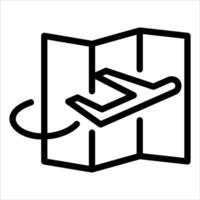 A black and white icon of a suitcase with a suitcase vector