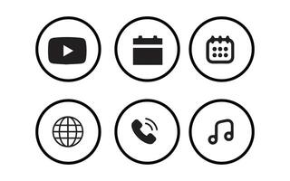 Smart Website UI Icon Set Collection vector