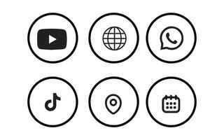 Icon Pack for Web Development and Design vector