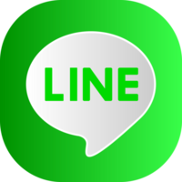 Line logo shape, Platform application on device for convenient, and fast communication and delivery of document file. png