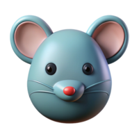 picturesque joyful avant-garde Mouse, clean lines and flat color. Minimal design with Scalable Design. impeccable png
