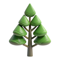sumptuous energetic tropical Upward-pointing triangle tree with circular leaves. Single-weight stroke, clean lines, minimal with Scalable Design. perfect clarity png