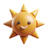 elegant intense tropical Circular sun character with triangular rays. Crisp edges, flat color, with Scalable Design. 4K png