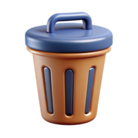 peaceful impressive Trash can icon, symmetrical and single-weight stroke. with Scalable Design. professional png