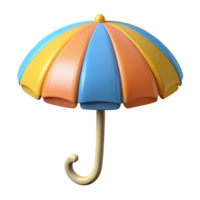 spectacular gothic Flat color umbrella with a circular canopy and straight handle. Crisp edges, symmetrical, scalable with crisp png