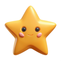 fascinating standout Symmetrical five-pointed star with a friendly face. Flat color, clean lines, minimal design with Scalable Design. png