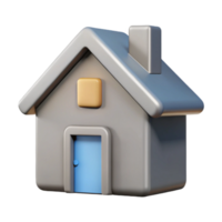 peaceful elegant Minimal house icon with clean lines and flat gray color. with Scalable Design. sharp png
