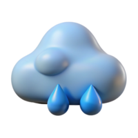 stunning playful victorian Cloud-shaped character with simple raindrop shapes. Clean lines, minimal design, with Scalable Design. masterfully captured png