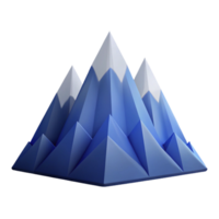 serene coastal Geometric mountain range, symmetrical design, crisp edges, flat color with Scalable Design. museum quality png