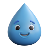 nostalgic stunning Teardrop-shaped character with a single, curved smile. Flat color, clean lines, with Scalable Design. 8K png