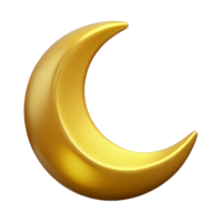 beautiful whimsical geometric Clean lines create a scalable crescent moon. Flat gold. Minimal design with Scalable Design. perfect clarity png