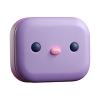 dazzling inspired Rectangular character with rounded corners and two dots for eyes. Single-weight stroke, scalable, clean lines with Scalable Design. png