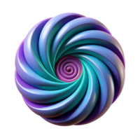 striking artistic Symmetrical, geometric spiral. Clean lines, flat color with Scalable Design. original png