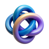 passionate hypnotic Geometric abstract art with interlocking circles. Clean lines with Scalable Design. artisan png