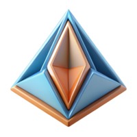 acclaimed artistic Symmetrical arrangement of triangles, crisp edges, single-weight stroke. Flat color with Scalable Design. original png