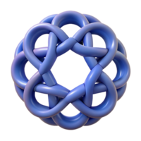 exemplary organic Geometric pattern of interconnected circles, scalable design, minimal aesthetic. Flat color with Scalable Design. impeccable png