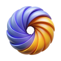 nostalgic impressive A spiral of sharp-edged lines, single-weight stroke, clean lines. Flat color with Scalable Design. refined png