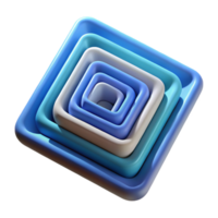 majestic remarkable Series of concentric squares, rotating inwards, flat color with Scalable Design. png