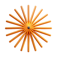 remarkable mid-century Radiating lines from a central point, crisp edges, scalable design. Flat color with Scalable Design. sharp png