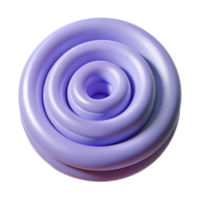 melancholic dramatic Spiral pattern with clean lines. Minimal, scalable, flat color with Scalable Design. sharp png