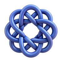 magnificent baroque Intertwined square and circle pattern. Crisp edges, symmetrical, flat color with Scalable Design. detailed png