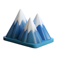 inspired surreal Scalable line art of a mountain range. Clean lines, flat color with Scalable Design. crisp png