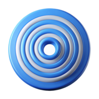 mysterious radiant Concentric circles. Clean lines, symmetrical, single-weight stroke with Scalable Design. detailed png
