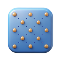 tranquil impressive Minimalist dotted line pattern. Flat color, scalable, crisp edges with Scalable Design. fine detail png
