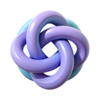 reflective spectacular Intersecting spirals, crisp edges, symmetrical arrangement. Flat color with Scalable Design. flawless png