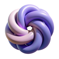 coveted bohemian Intersecting spirals, crisp edges, symmetrical arrangement. Flat color with Scalable Design. professional png